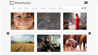 Phototastic Free Photography Portfolio Template