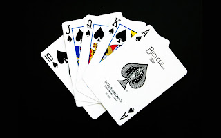 Cards Black wallpaper