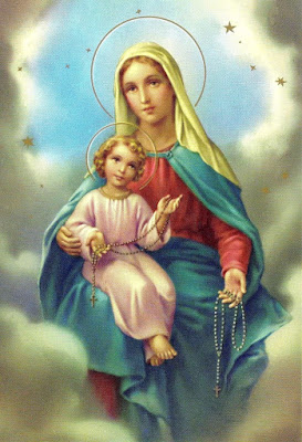 Resultado de imagen para Nuestra SeÃ±ora y su Santo Rosario