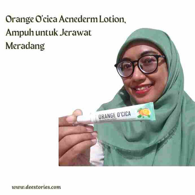 Orange O'cica Acnederm Lotion