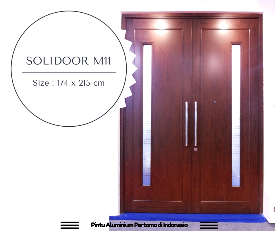 Prima Abadi Aluminium Model Ukuran Pintu Aluminium Solidoor