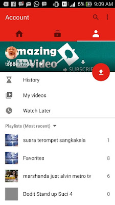 login untuk memasukan video ke youtube lewat hp