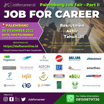 job fair palembang desember 2022