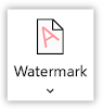 Microsoft Word Watermark Icon