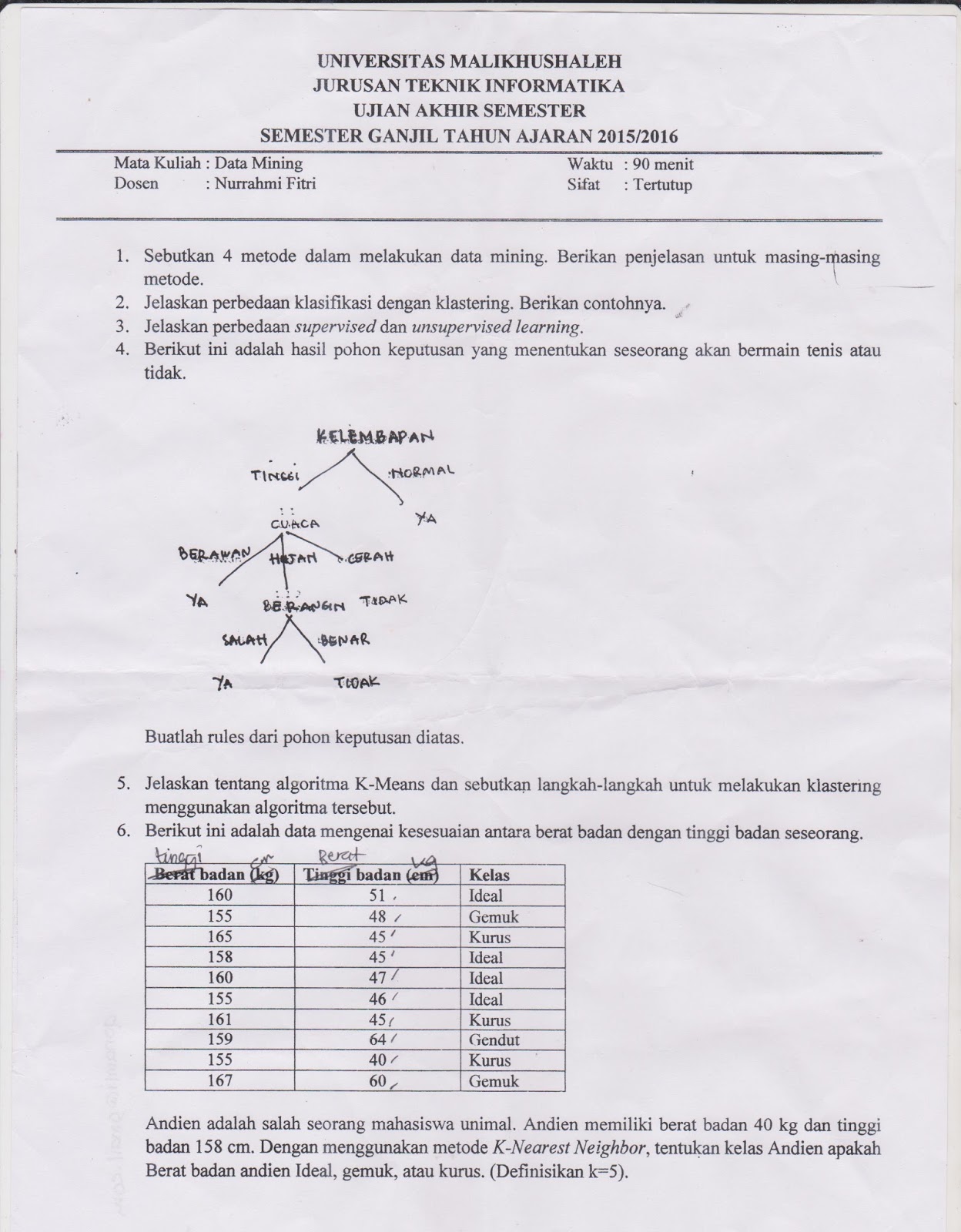 CONTOH TUGAS FINAL DATA MINING