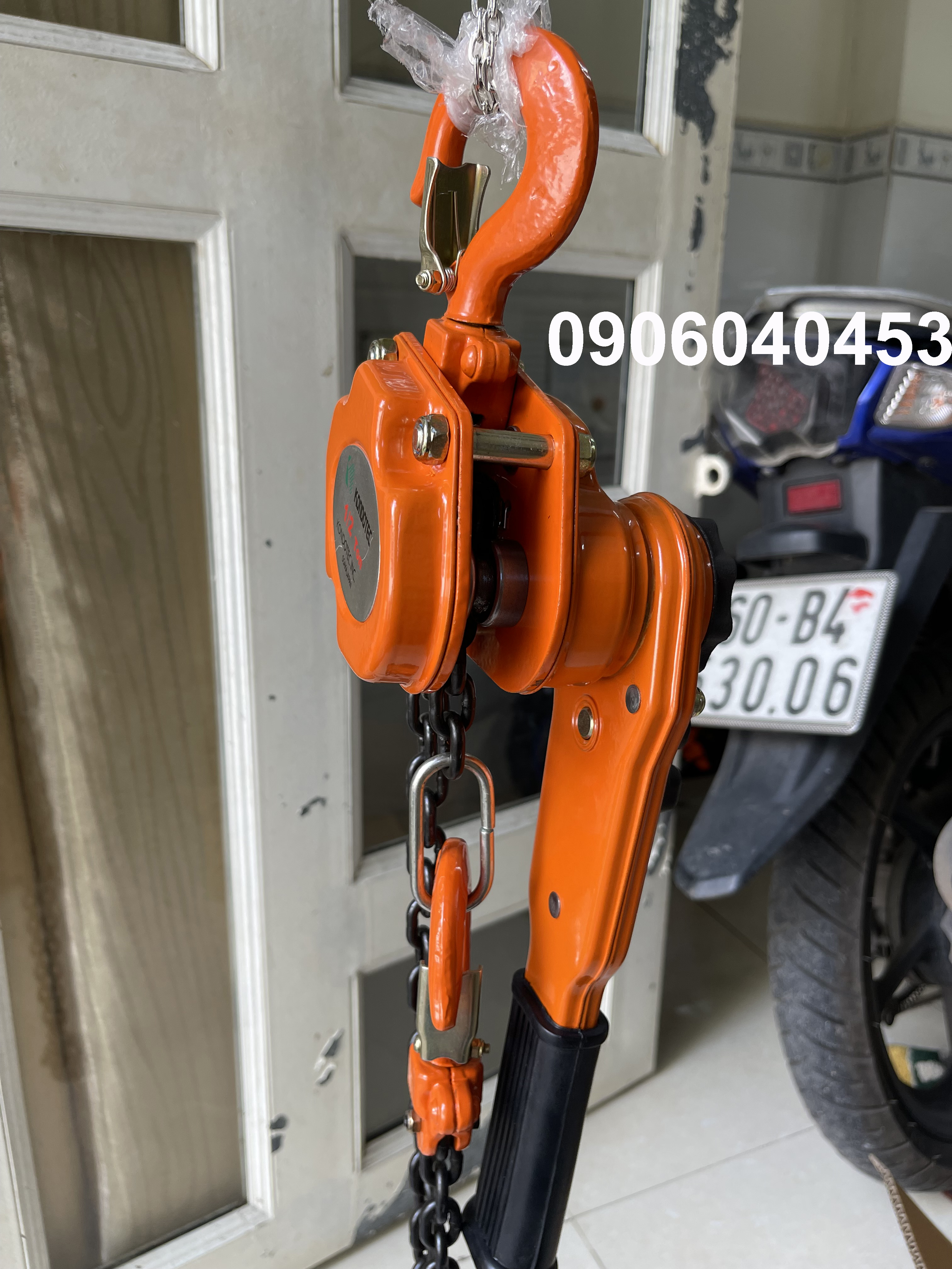 Pa lăng lắc tay 500kg Kondotec KT-L / Kondotec Lever chain hoist KT-L Series 500kg