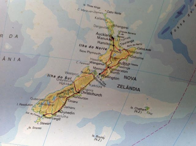 New Zealand - Geographical Maps of New Zealand 