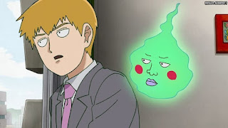 モブサイコ100アニメ 2期3話 霊幻新隆 エクボ | Mob Psycho 100 Episode 15