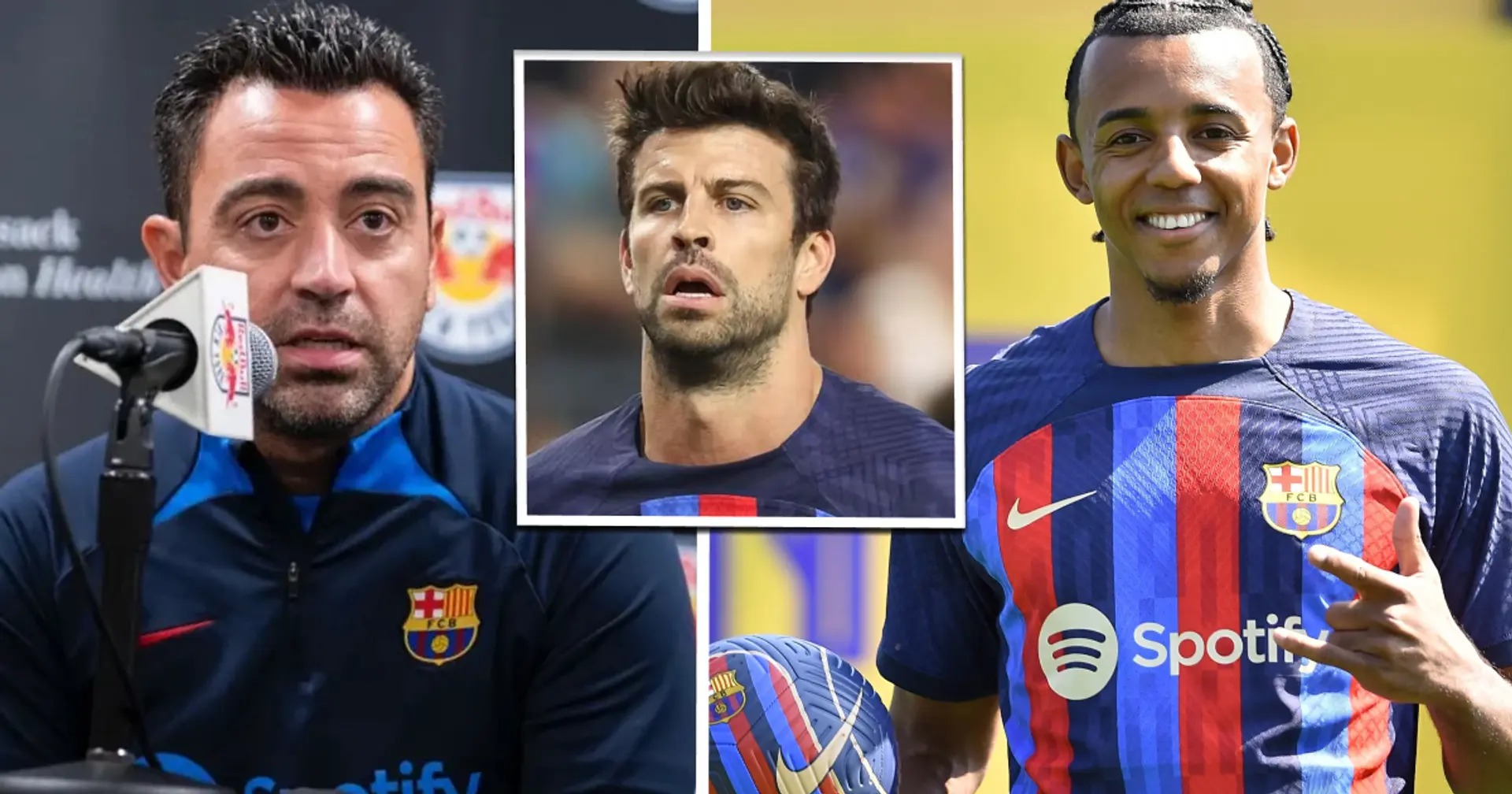 Xavi's pecking order in central defence from first choice to last