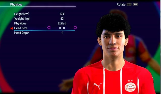 Richard Ledezma Face For PES 2013