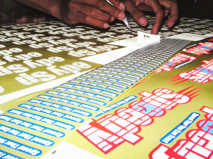 Sticker Cutting (Sticker Oracal)