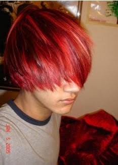 My Hair Emo: Red Emo Hair Guys