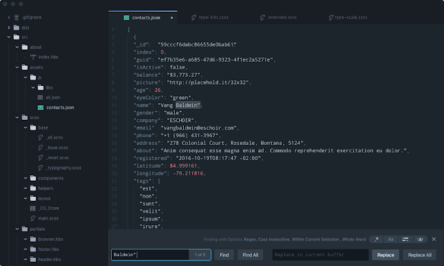 10 Free Text Editors That You Can Use For Programming! - Atom City Lights UI