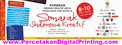 Contoh Desain SPANDUK Dari Percetakan Digital Printing Terdekat