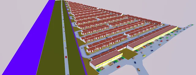 site plan denah rumah