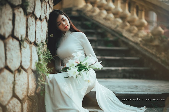 Beautiful Ao Dai Vietnam - Huyen Vu