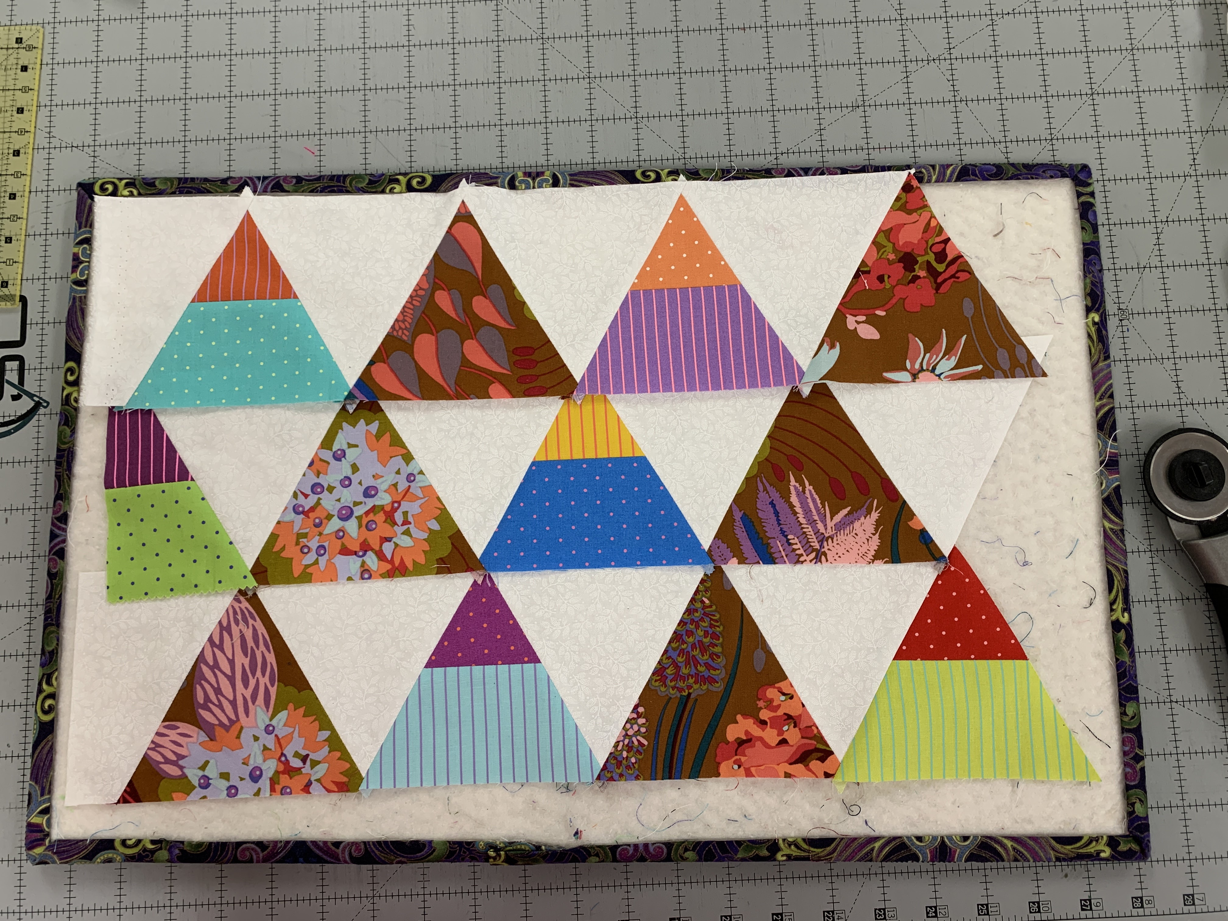 My Joyful Journey: QUILTERS SELECT 60 DEGREE TRIANGLE RULER