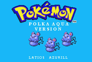 Pokemon Polka Aqua GBA Cover