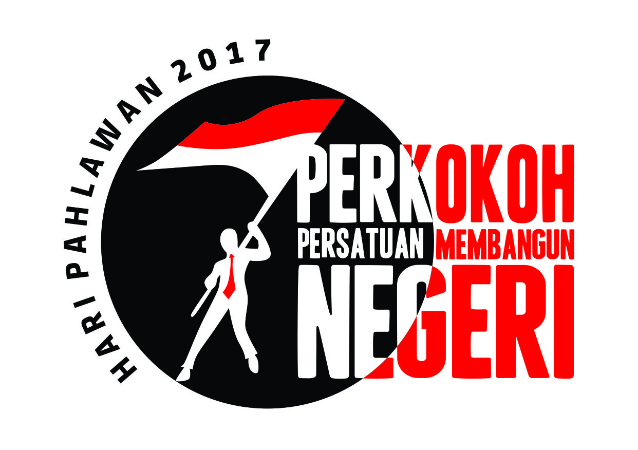 Panduan Logo dan Spanduk Hari Pahlawan 2019 Vector 