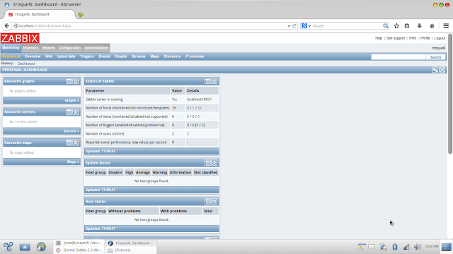 Cara Install Zabbix 2.2 di Ubuntu 12.04