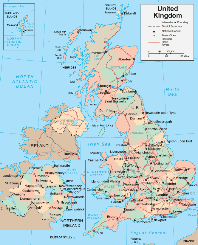 Map Of England Cities. Area Map of England Cities