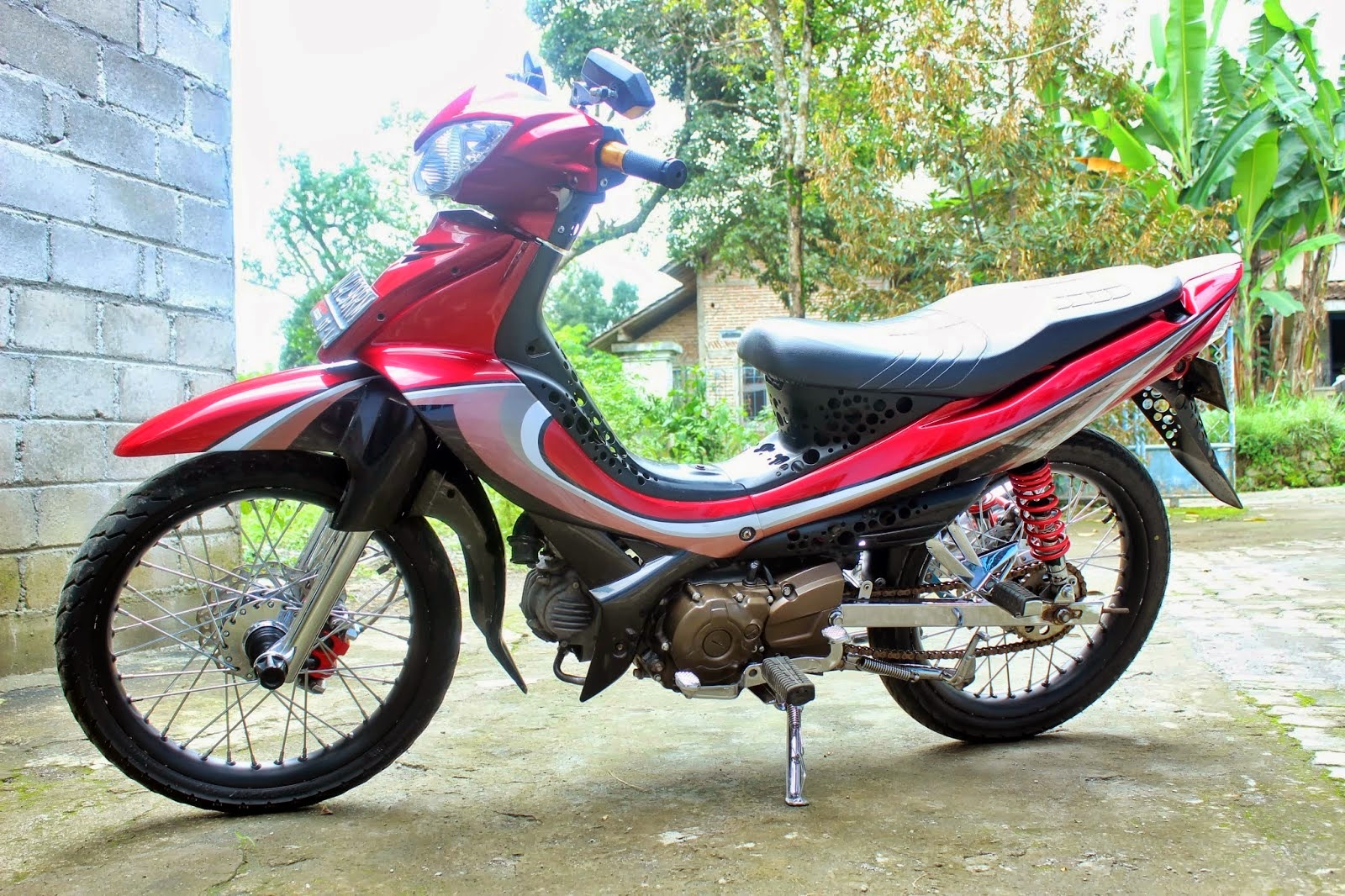 Koleksi Modifikasi Motor Jupiter Z Untuk Touring Terbaru Pojok