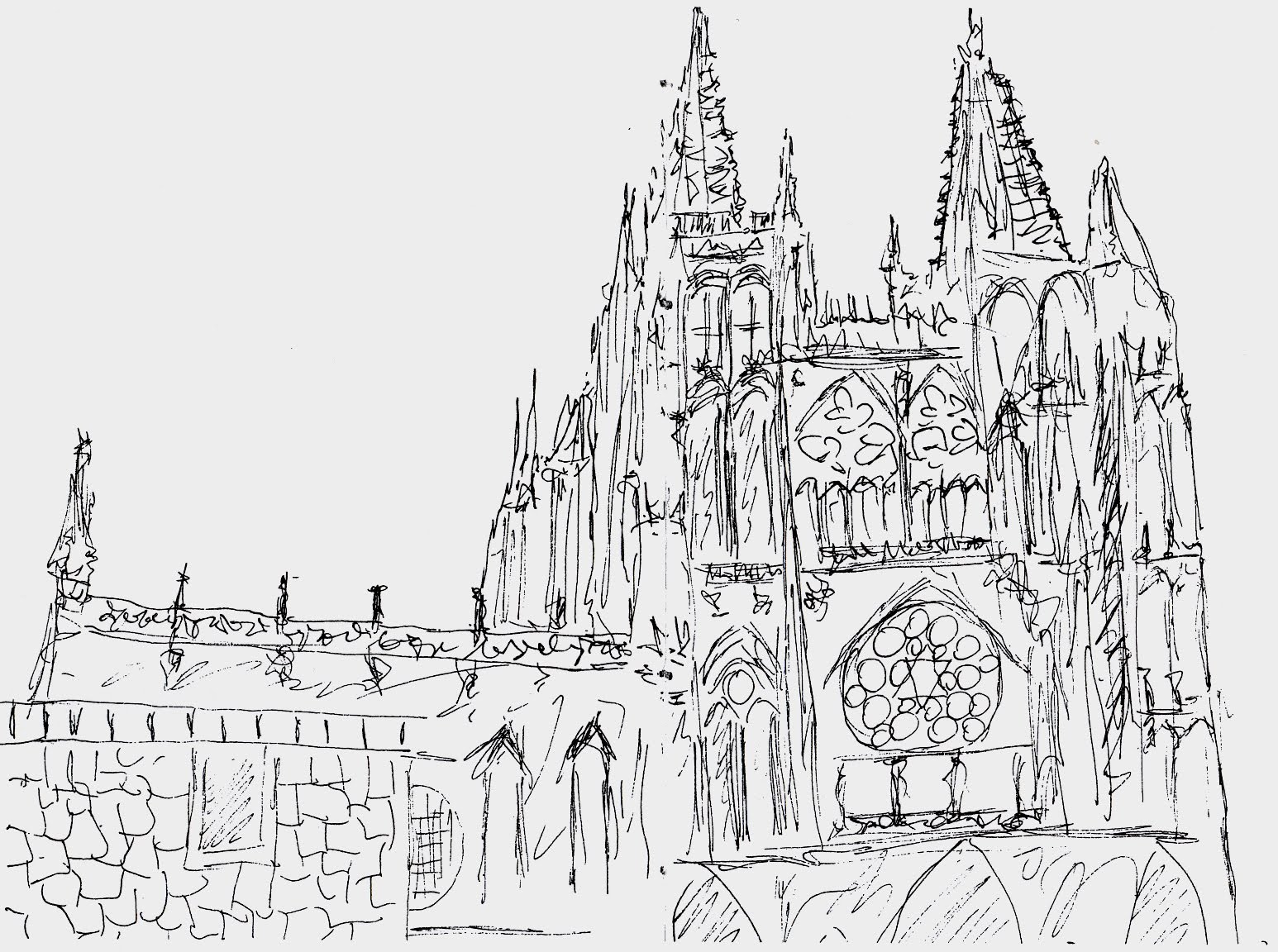 Anais Y Mas Acuarela Y Arte Catedral De Burgos