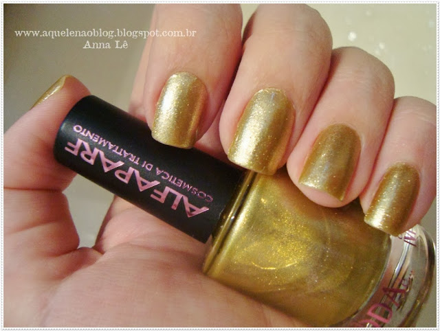 Oro Puro Alfaparf Esmalte Nailpolish Dourado Gold