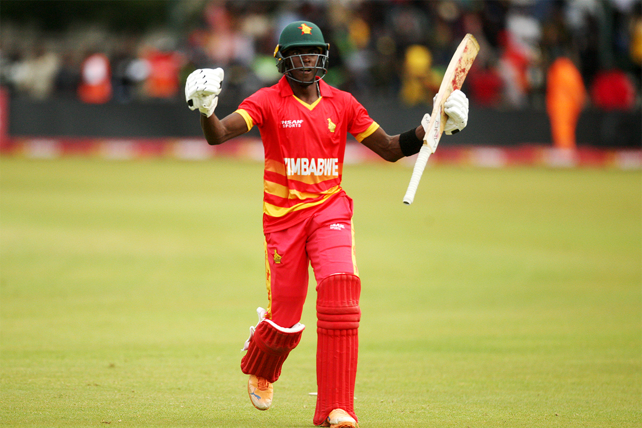 Clive Madande Zimbabwe cricket chevrons
