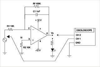 Penerapan op-amp pada rangkaian differensiator