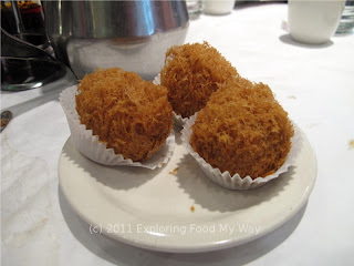 Fried Taro Balls with Pork