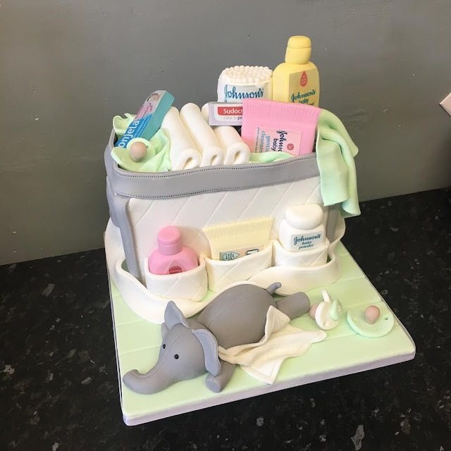 Diaper Bag Cake