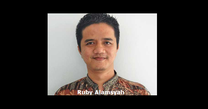  adalah seorang ahli digital forensik Indonesia Biografi Ruby Alamsyah Ilmuwan Ahli Digital Forensik Indonesia