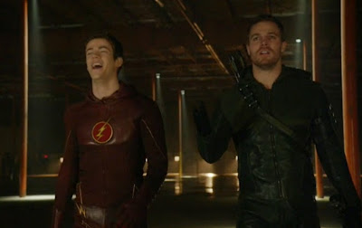 Flash Arrow Barry Oliver Grant Gustin Stephen Amell arrows leather suits