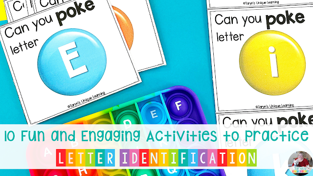 Getting your students excited about practicing letter identification and sounds is fun and easy with these engaging activities they are sure to love.