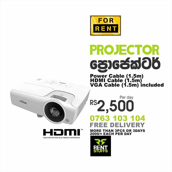 Projector for Rent in Sri Lanka