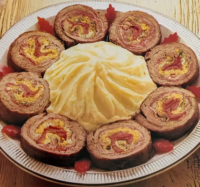 Roulade de bœuf à l'andalouse