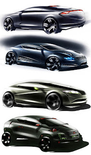 Some of design modern famous Futuristic concept car 