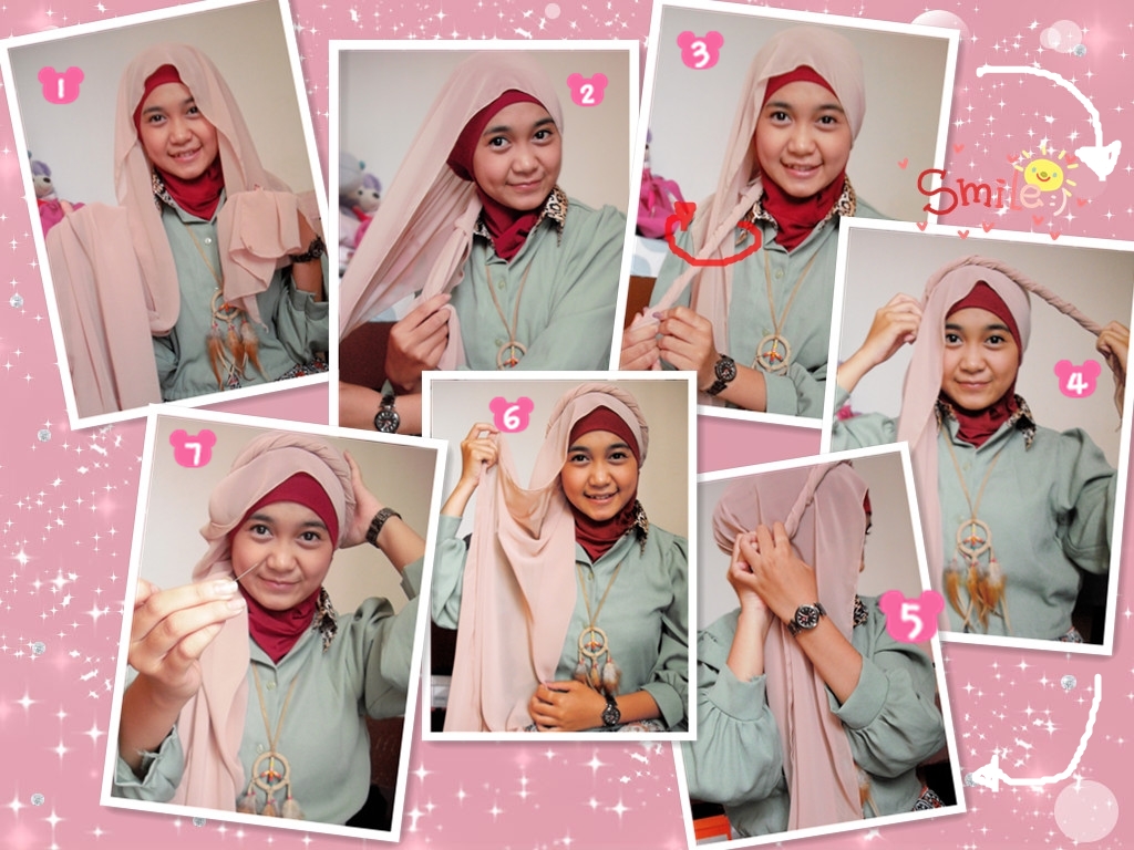 Tutorial Hijab Pashmina Chiffon Untuk Pesta Rekanhijab