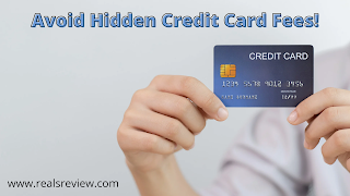 Avoid hidden credit cards fees