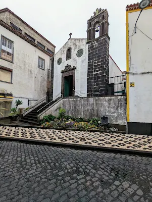Exterior of Ermida da São Brás in Ponta Delgada on São Miguel Island in the Azores
