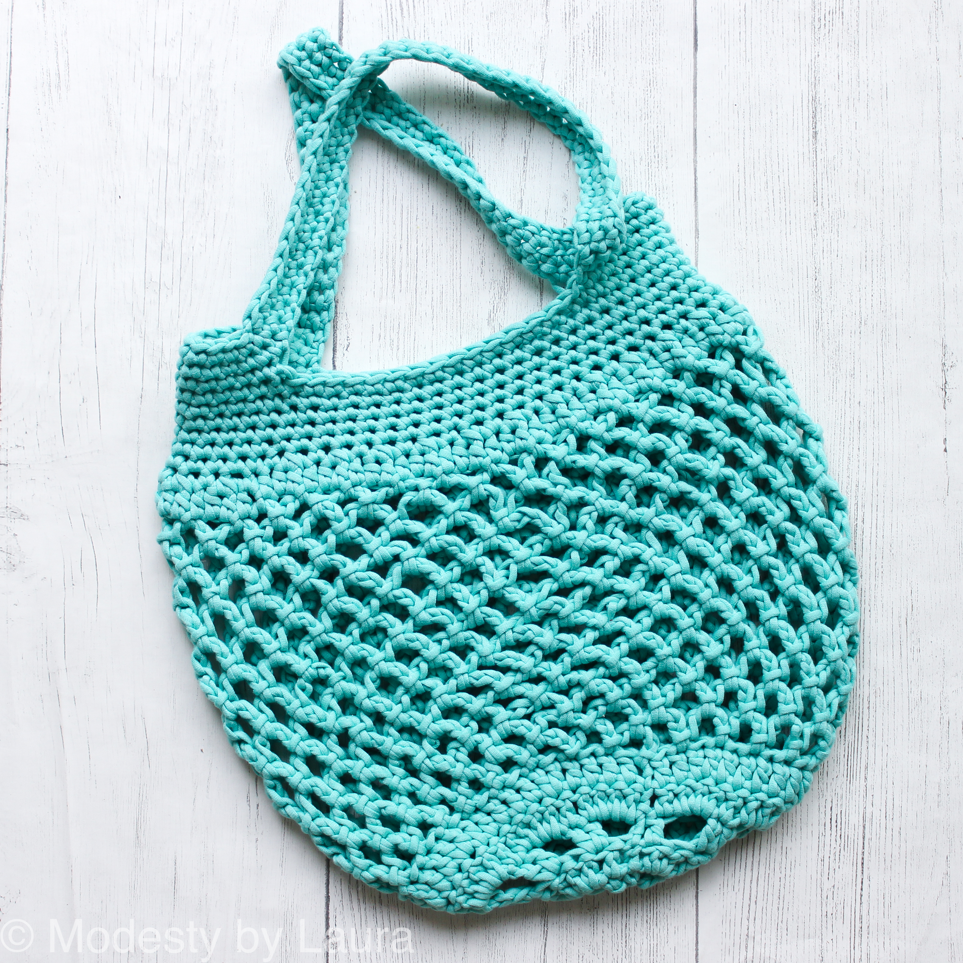 Modesty by Laura crochet Middleton Market Bag