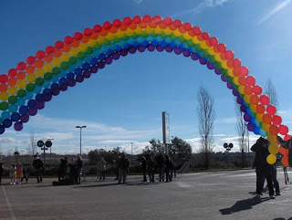 Arco Iris de Globos, parte 2