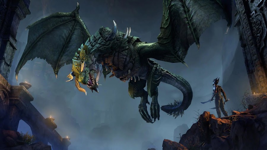 elder scrolls online elsweyr dragons