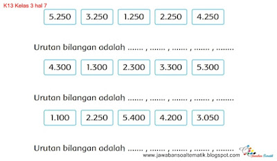 Kunci Jawaban Buku Siswa Kelas 3 Tema 1 Halaman 7