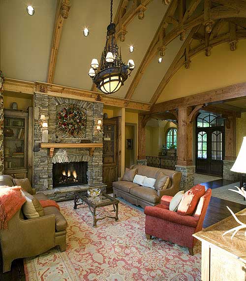 Luxury House  Stunning Rustic Craftsman Home  Plan  House  