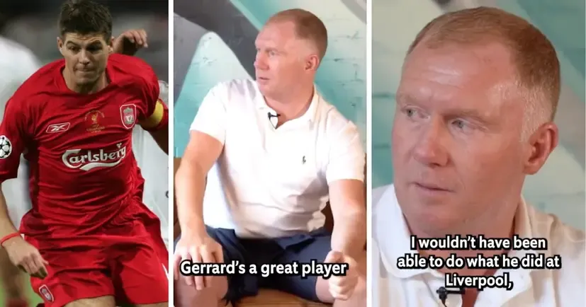 'I couldn’t have done what he did at Liverpool': Scholes ends Gerrard debate with brutally honest admission