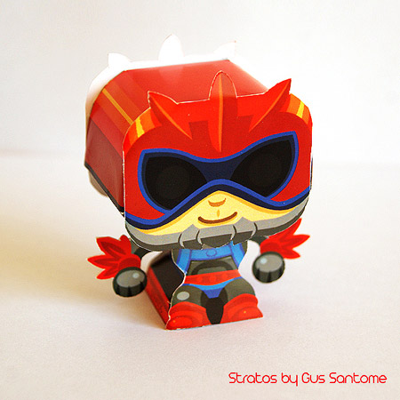 Mini Stratos Papercraft