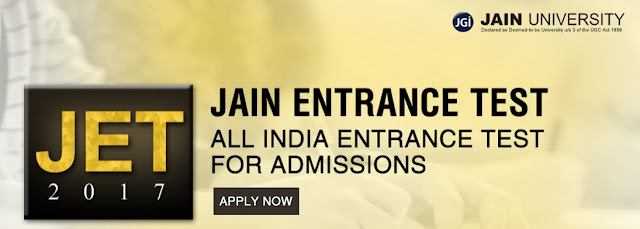 MBA Admissions-2016 |Jain University - Bangalore,India