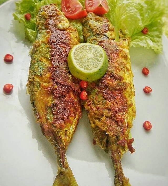 RESEP IKAN BAKAR TEFLON BUMBU KUNING